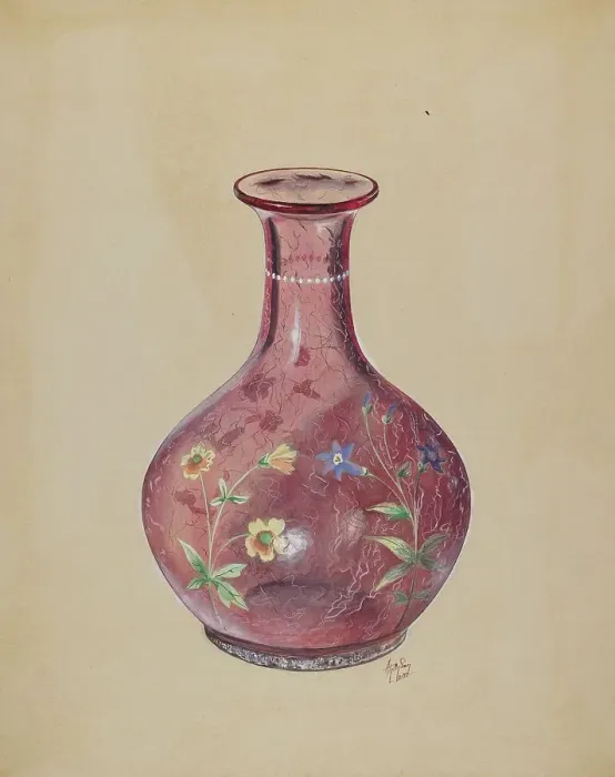 Framed Print : Water Carafe, 1937. Creator: Ralph Atkinson Framed Print : Water Carafe, 1937. Creator: Ralph Atkinson