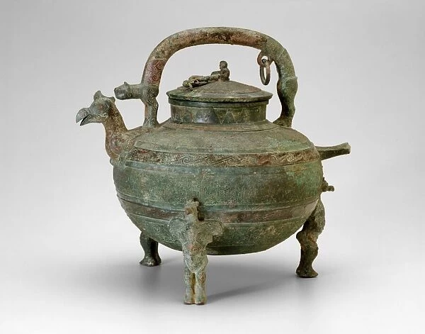 Water Ewer (He), Eastern Zhou dynasty, Warring States period (480-221 B. C