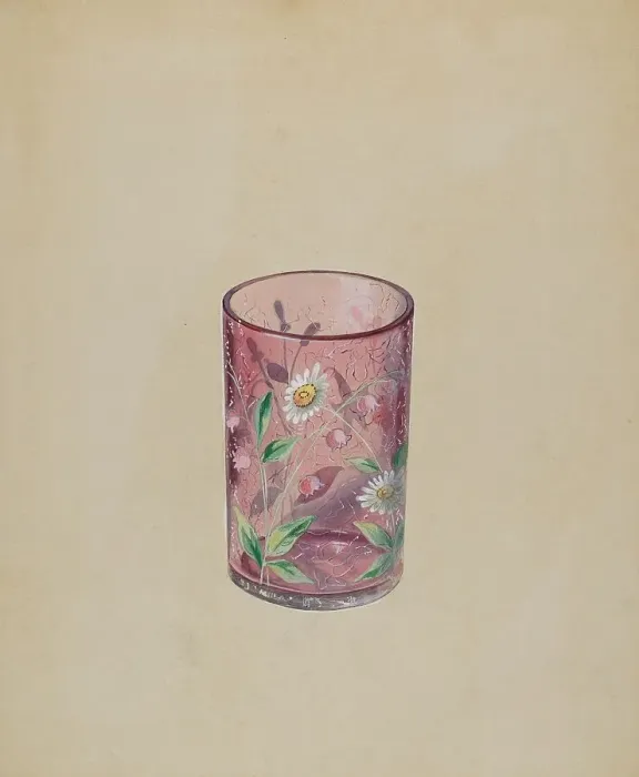 Framed Print : Water Glass, c. 1937. Creator: Ralph Atkinson Framed Print : Water Glass, c. 1937. Creator: Ralph Atkinson