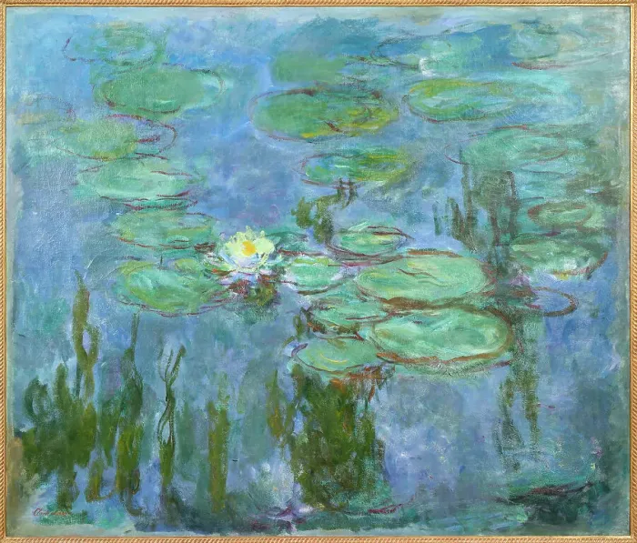 Framed Print : Water Lilies, 1914-1917. Creator: Monet, Claude (1840-1926) Framed Print : Water Lilies, 1914-1917. Creator: Monet, Claude (1840-1926)