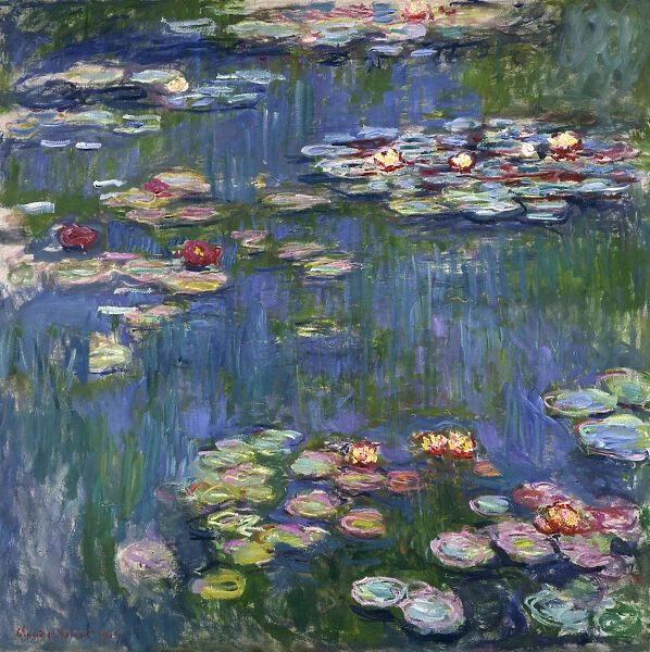 Water Lilies, 1916. Artist: Monet, Claude (1840-1926)
