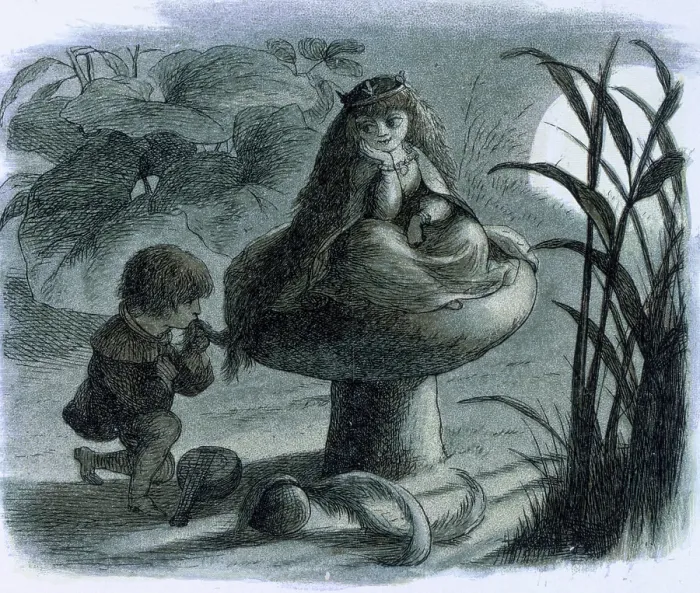 Framed Print : Water lilies and water fairies of the period, c1869-c1870. Creator: Richard Doyle. Water lilies and water fairies of the period, c1869-c1870. Creator: Richard Doyle Framed Print : Water lilies and water fairies of the period, c1869-c1870. Creator: Richard Doyle. Water lilies and water fairies of the period, c1869-c1870. Creator: Richard Doyle
