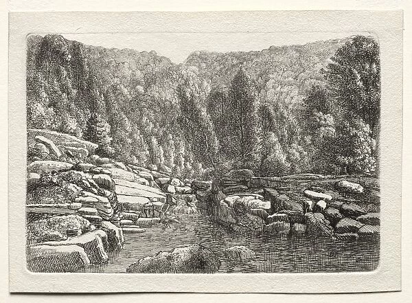 Water in the Mountains, c. 1790-1800. Creator: Christoph Nathe (German, 1753-1806)
