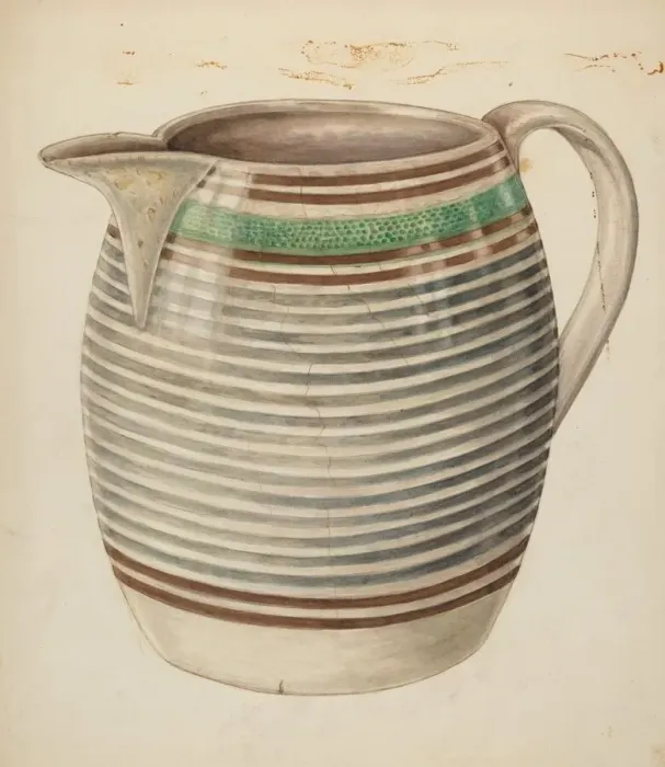 Framed Print : Water Pitcher, c. 1938. Creator: Al Curry