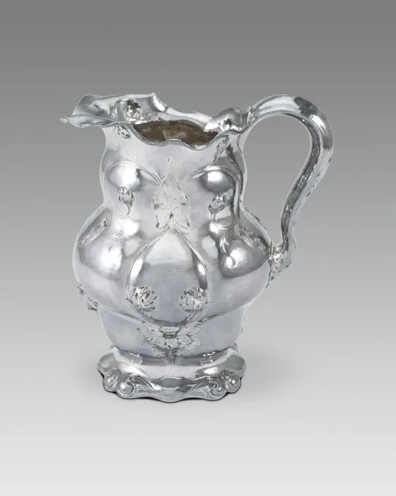 Framed Print : Water Pitcher (part of set with 1973. 769a-g), 1900. Creator: Gorham Manufacturing Company Framed Print : Water Pitcher (part of set with 1973. 769a-g), 1900. Creator: Gorham Manufacturing Company