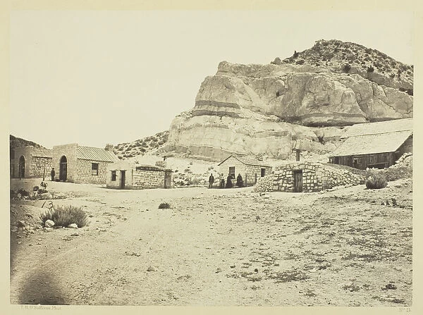 Water Rhyolites, Near Logan Springs, Nevada, 1871. Creator: Tim O'Sullivan