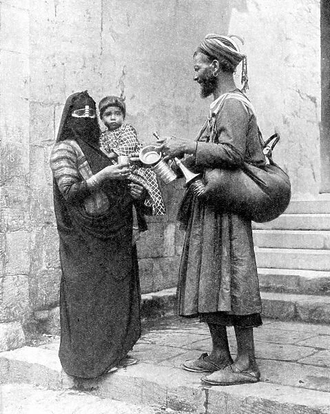 A water seller, Cairo, Egypt, 1936. Artist: Donald McLeish