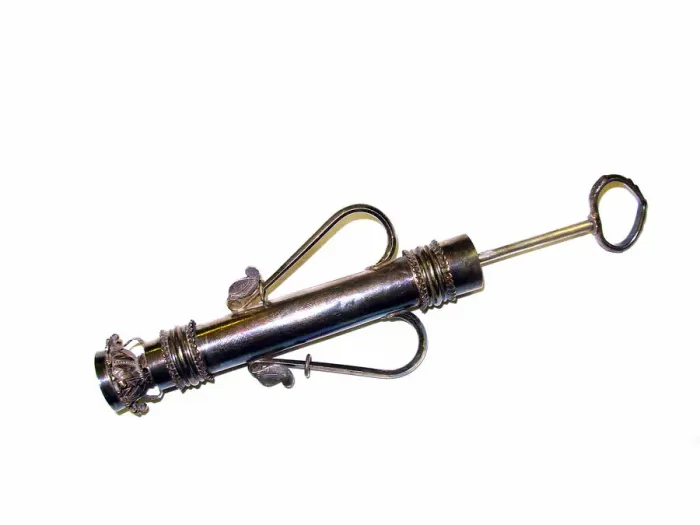 Framed Print : Water Sprayer (Pichkari), 18th / 19th century. Creator: Unknown Framed Print : Water Sprayer (Pichkari), 18th / 19th century. Creator: Unknown