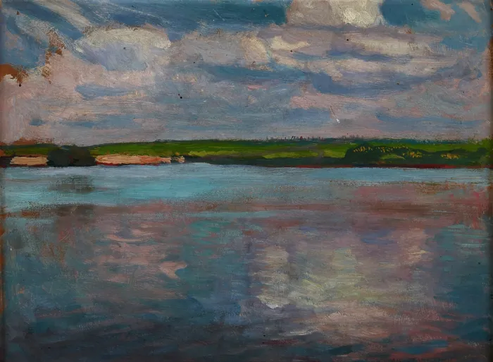 Framed Print : Water in the Sun, 1902. Creator: Jan Stanislawski Framed Print : Water in the Sun, 1902. Creator: Jan Stanislawski