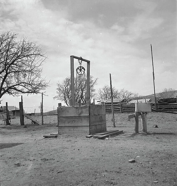 Water supply in Escalante, Utah, 1936. Creator: Dorothea Lange