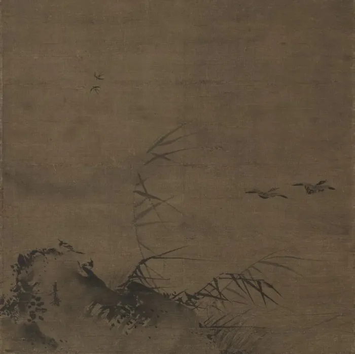 Framed Print : Waterfowl and Reeds, early 1200s. Creator: Liang Kai (Chinese, mid-1100s-early 1200s) Framed Print : Waterfowl and Reeds, early 1200s. Creator: Liang Kai (Chinese, mid-1100s-early 1200s)
