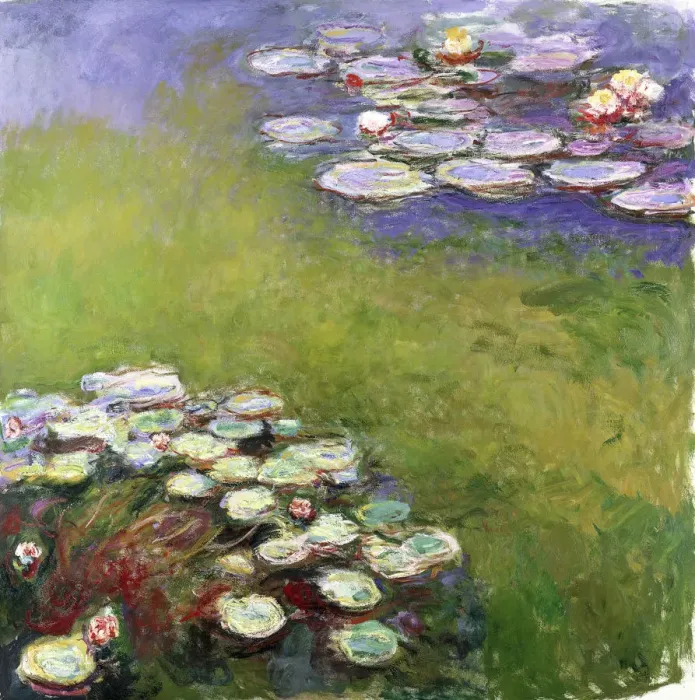 Framed Print : Waterlilies (Nympheas), 1914-1917 Framed Print : Waterlilies (Nympheas), 1914-1917