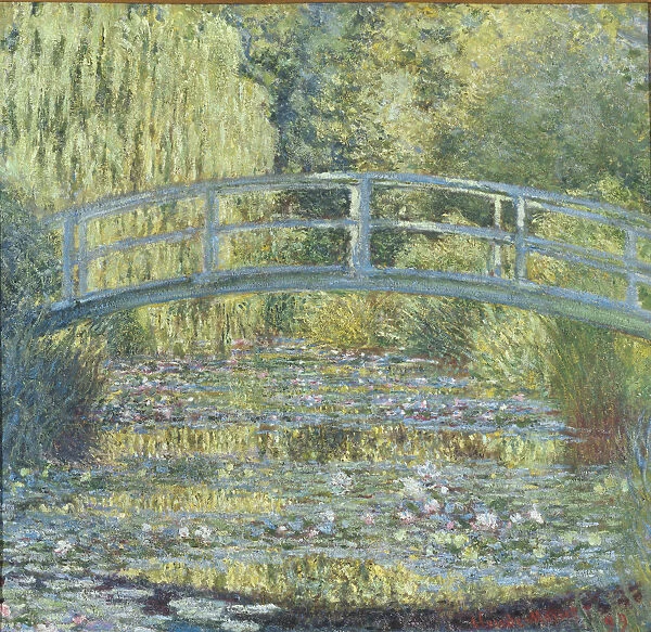 Waterlily pond, green harmony (Le bassin aux nympheas, harmonie verte), 1899