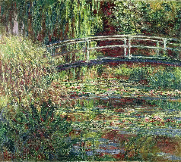 Waterlily Pond, Pink Harmony (Le bassin aux nympheas, harmonie rose). Artist: Monet, Claude (1840-1926)