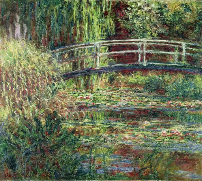 Framed Print : Waterlily Pond, Pink Harmony (Le bassin aux nympheas, harmonie rose). Artist: Monet, Claude (1840-1926) Framed Print : Waterlily Pond, Pink Harmony (Le bassin aux nympheas, harmonie rose). Artist: Monet, Claude (1840-1926)