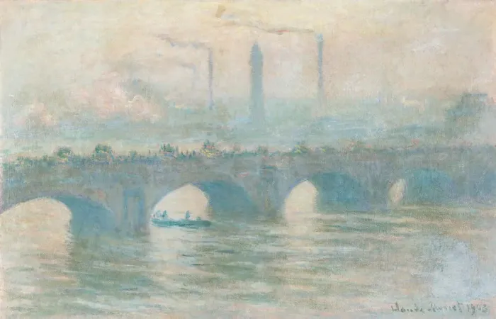 Framed Print : Waterloo Bridge, 1903 Framed Print : Waterloo Bridge, 1903