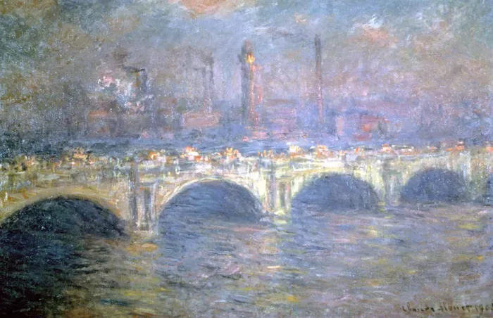 Framed Print : The Waterloo Bridge, London, 1903. Artist: Claude Monet Framed Print : The Waterloo Bridge, London, 1903. Artist: Claude Monet