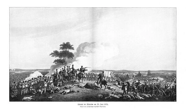 Waterloo Campaign, 15 June 1815, (1900)