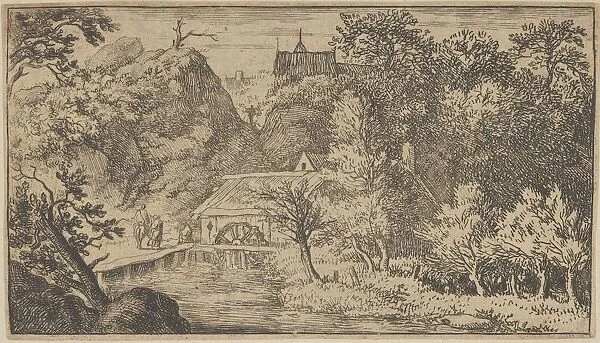 The Watermill at the Foot of the Mountain, 17th century. Creator: Allart van Everdingen