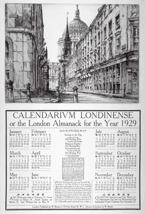 Framed Print : Watling Street, City of London, 1928. Artist: William Monk Framed Print : Watling Street, City of London, 1928. Artist: William Monk