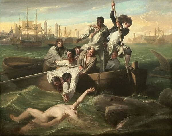 Watson and the Shark, 1778. Creator: John Singleton Copley