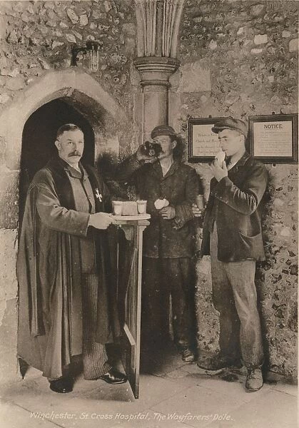 The Wayfarers Dole, Hospital of St Cross, Winchester, Hampshire, early 20th century(?)