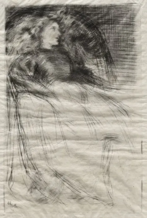 Framed Print : Weary, 1863. Creator: James McNeill Whistler (American, 1834-1903) Framed Print : Weary, 1863. Creator: James McNeill Whistler (American, 1834-1903)