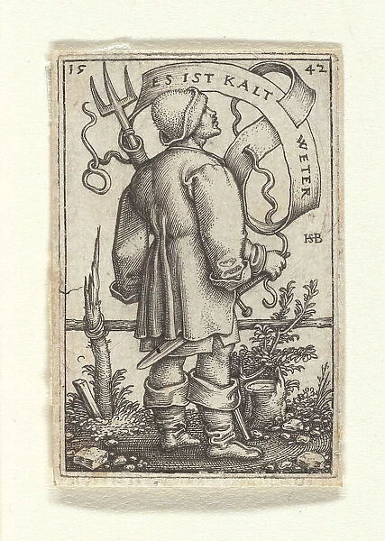 The weather builder, 1542. Creator: Beham, Hans Sebald (1500-1550)