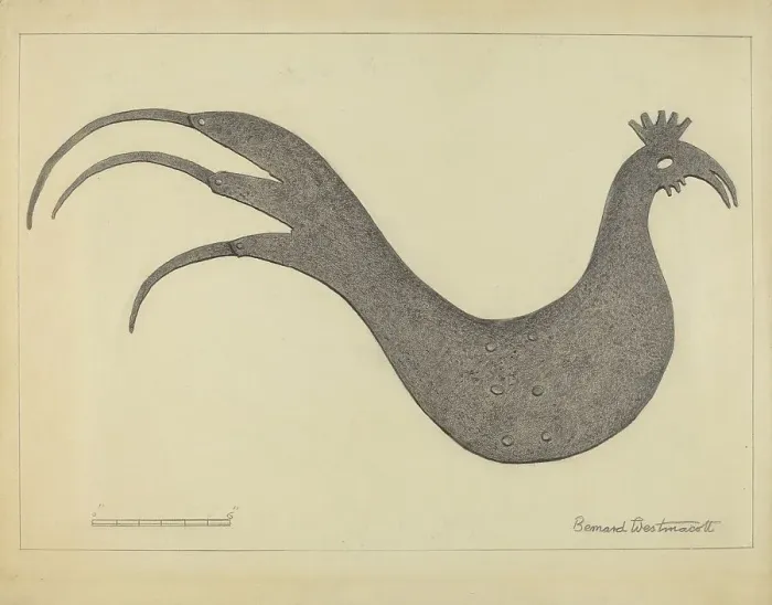 Framed Print : Weather Vane, 1935 / 1942. Creator: Bernard Westmacott Framed Print : Weather Vane, 1935 / 1942. Creator: Bernard Westmacott