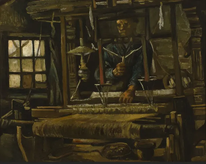 Framed Print : A Weavers Cottage, 1884. Artist: Gogh, Vincent, van (1853-1890) Framed Print : A Weavers Cottage, 1884. Artist: Gogh, Vincent, van (1853-1890)
