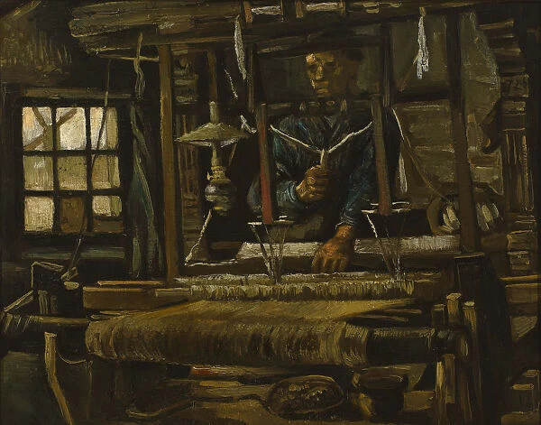 A Weavers Cottage. Artist: Gogh, Vincent, van (1853-1890)