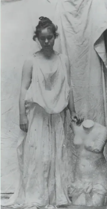Framed Print : Weda Cook with Antique Cast, c. 1892. Creator: Thomas Eakins Framed Print : Weda Cook with Antique Cast, c. 1892. Creator: Thomas Eakins