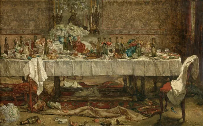 Framed Print : After the Wedding, 1875. Creator: Willem Linnig II Framed Print : After the Wedding, 1875. Creator: Willem Linnig II