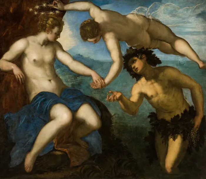 Framed Print : Wedding of Bacchus and Ariadne, 1578. Creator: Tintoretto, Jacopo (1518-1594) Framed Print : Wedding of Bacchus and Ariadne, 1578. Creator: Tintoretto, Jacopo (1518-1594)