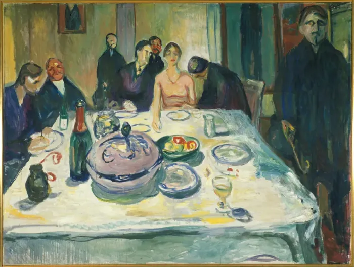 Framed Print : The Wedding of the Bohemian, 1925-1926. Artist: Munch, Edvard (1863-1944) Framed Print : The Wedding of the Bohemian, 1925-1926. Artist: Munch, Edvard (1863-1944)