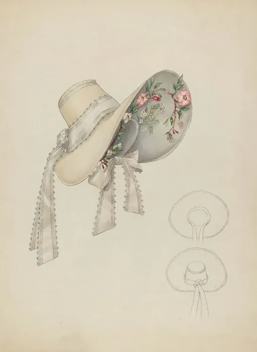 Framed Print : Wedding Bonnet, c. 1937. Creator: Louis Maldarelli Framed Print : Wedding Bonnet, c. 1937. Creator: Louis Maldarelli