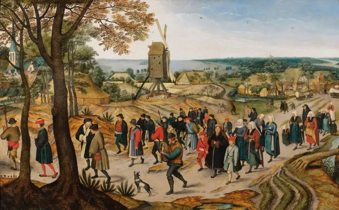 Framed Print : The Wedding Cortege, 1627. Creator: Brueghel, Jan, the Younger (1601-1678) Framed Print : The Wedding Cortege, 1627. Creator: Brueghel, Jan, the Younger (1601-1678)