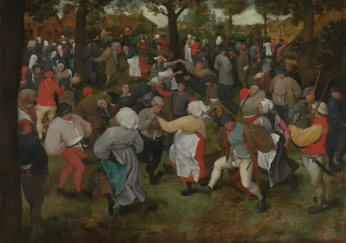 Framed Print : The Wedding Dance, c1566. Creator: Pieter Bruegel the Elder Framed Print : The Wedding Dance, c1566. Creator: Pieter Bruegel the Elder