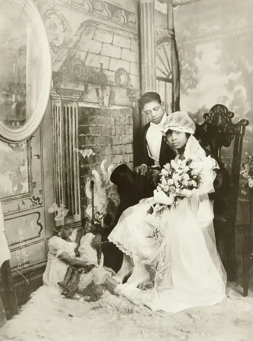 Framed Print : Wedding Day, Harlem, 1926, Printed 1974. Creator: James Van Der Zee Framed Print : Wedding Day, Harlem, 1926, Printed 1974. Creator: James Van Der Zee
