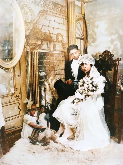 Framed Print : Wedding Day, Harlem, 1926, Printed 1974. Creator: James Van Der Zee Framed Print : Wedding Day, Harlem, 1926, Printed 1974. Creator: James Van Der Zee