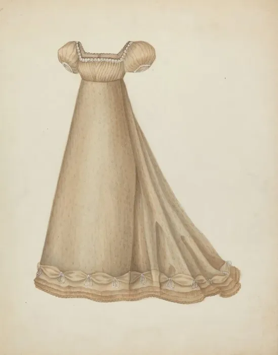 Framed Print : Wedding Dress, 1935 / 1942. Creator: Gertrude Lemberg Framed Print : Wedding Dress, 1935 / 1942. Creator: Gertrude Lemberg