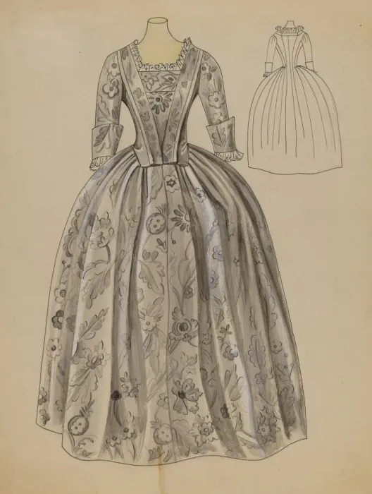 Framed Print : Wedding Dress, 1935 / 1942. Creator: Margaret Concha Framed Print : Wedding Dress, 1935 / 1942. Creator: Margaret Concha