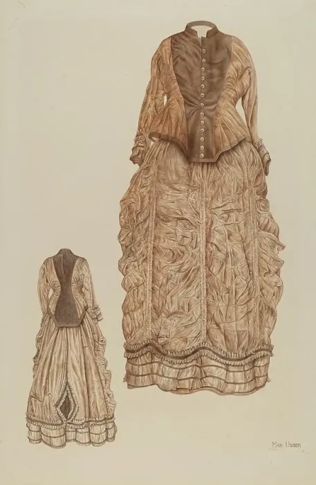 Framed Print : Wedding Dress, c. 1941. Creator: Max Unger Framed Print : Wedding Dress, c. 1941. Creator: Max Unger