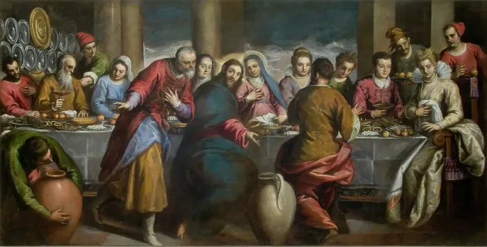 Framed Print : The Wedding Feast at Cana Framed Print : The Wedding Feast at Cana