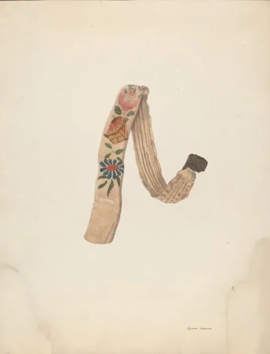 Framed Print : Wedding Garter, c. 1938. Creator: Syrena Swanson Framed Print : Wedding Garter, c. 1938. Creator: Syrena Swanson