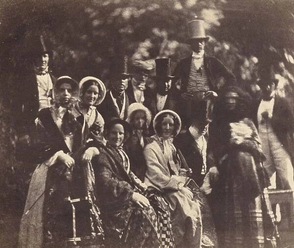 Wedding Group, c. 1852 or 1853. Creator: Benjamin Brecknell Turner