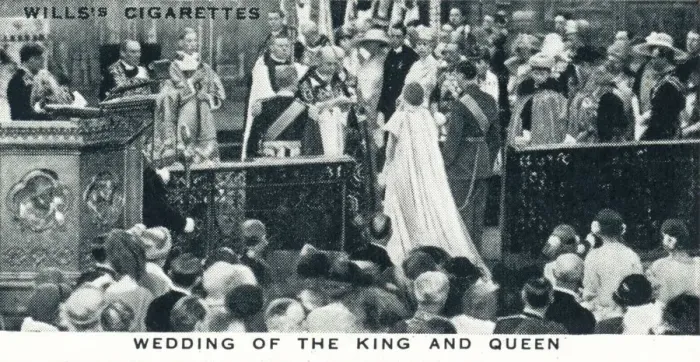 Framed Print : Wedding of the King and Queen, 1923 (1937) Framed Print : Wedding of the King and Queen, 1923 (1937)
