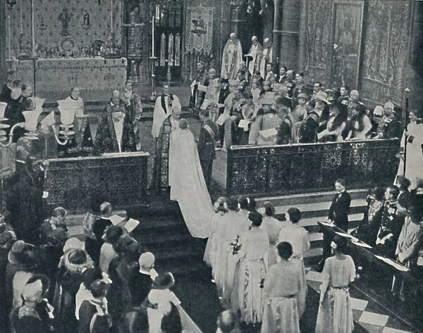 The Wedding of Our King and Queen, 1923, (1937). Creator: Unknown