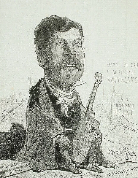 Wehr, 1857. Creator: Félicien Rops