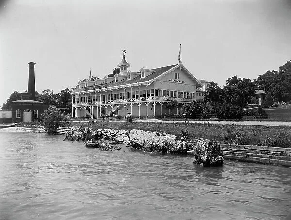 Wehrle's Dancing Pavilion, Put-In-Bay, between 1880 and 1899. Creator: Unknown